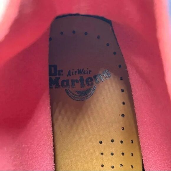 NEW Dr. Martens Docs 1460 Tie Dye Pink Suede Leather Combat Boots Women’s Size 5 - Picture 10 of 11